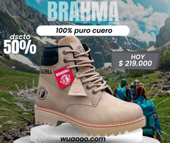 Bota Brahma Ref: 1692-100% cuero