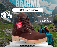 Bota Brahma Ref: 1692-100% cuero