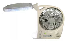 Ventilador Panel solar con Radio MP3 y lampara led